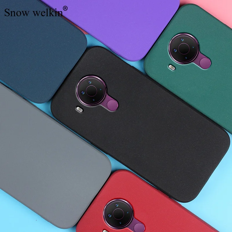 Premium Sand Matte Shockproof Soft Silicone Case - Full Protection - Phone Cover