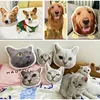 DIY Personalized Photo Custom Pillow 3D-Printed Pet Dog Cat Cushion Cartoon Animal Pillow Sofa Bed Decors Unique Birthday Gifts 4
