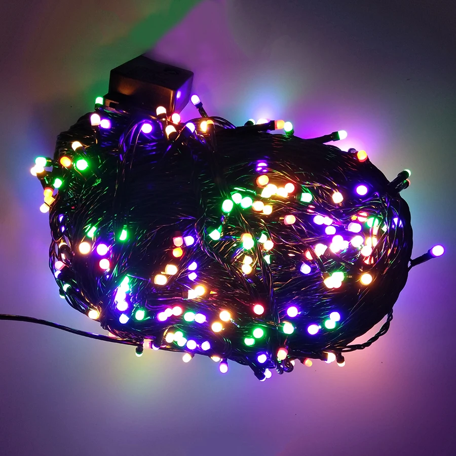 

Outdoor 8 Modes LED Christmas Fairy Lights Waterproof 10M 50M 100M Garland String Lights for Garden Party Wedding Holiday Decor