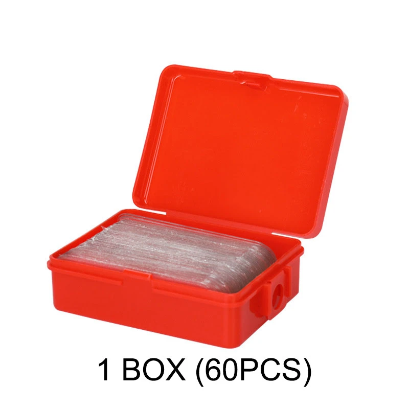 60Pcs/Box Double sided Adhesive Tape Transparent High adhesive Non