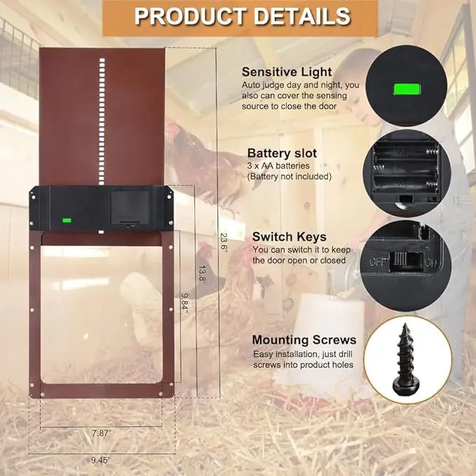 Auto Coop Door 2