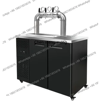 Stainless steel draft beer brewer commercial refrigerated draft beer fresh beer drinking machine