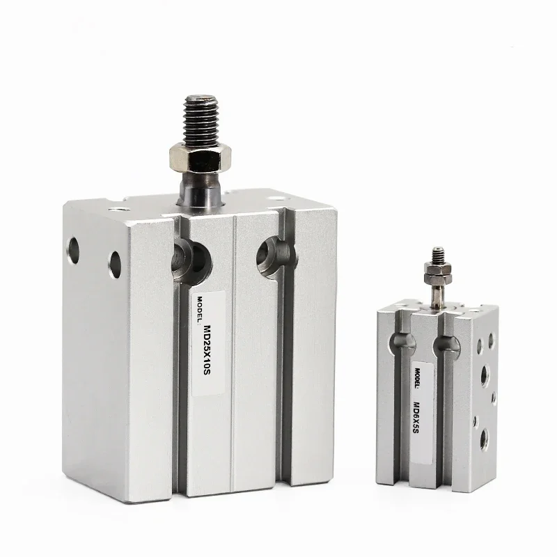 Многопозиционный фиксированный пневматический цилиндр из алюминиевого сплава MD20/25/32*5X10SX15SX25X30SX40X50SX60-S