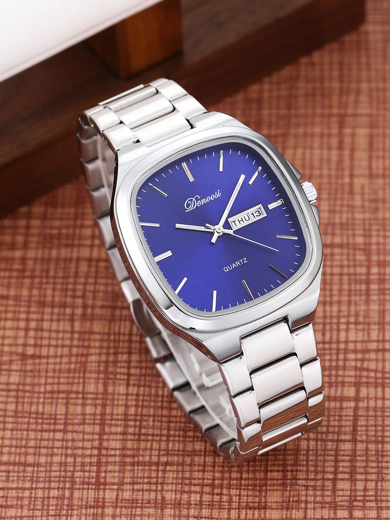 Orologio al quarzo impermeabile alla moda casual da uomo Orologio