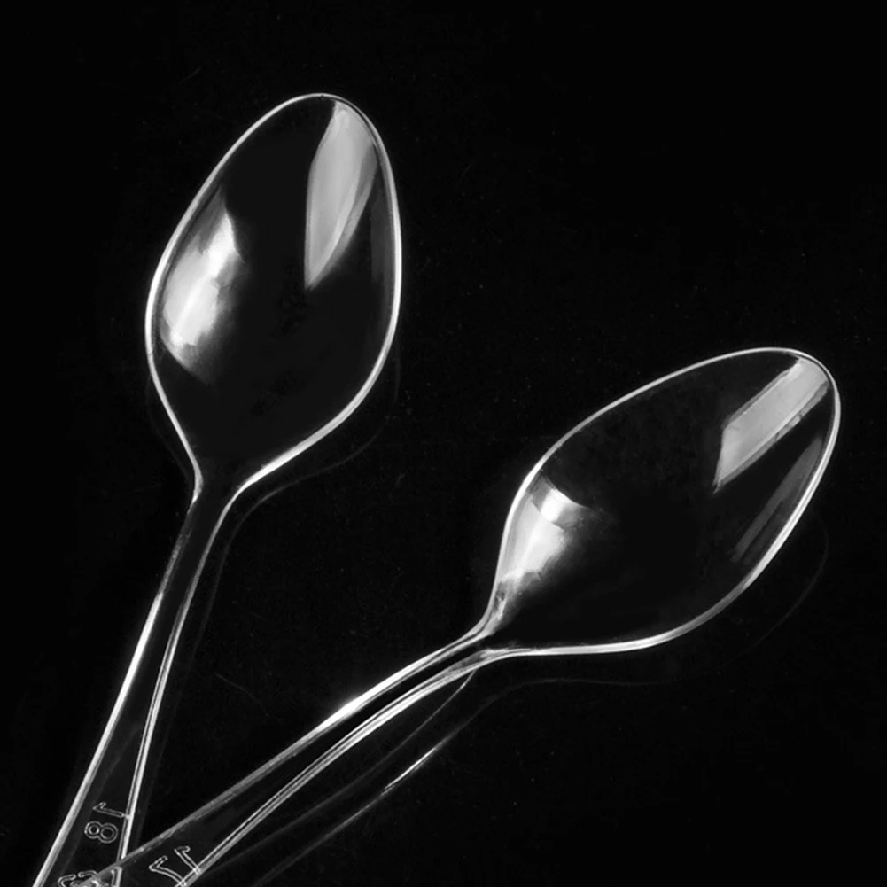 50/100 Pack Plastic Dessert Cups Square Clear Yogurt Parfait Cups Parfait Cups for Fruit Pudding Mousse Ice Cream Party Wedding