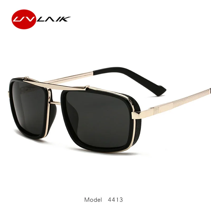 UVLAIK Men Polarized Sunglasses Aluminum Magnesium Alloy Frame Sun Glasses Male Classic Driving Pilot Sunglass Brand_voghion.com