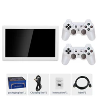 Coopreme XP18 Console de jeu TV sortie HD 7 ''écran rétro Console vidéo Portable contrôleur sans fil prend en charge le simulateur 4000mAh 6