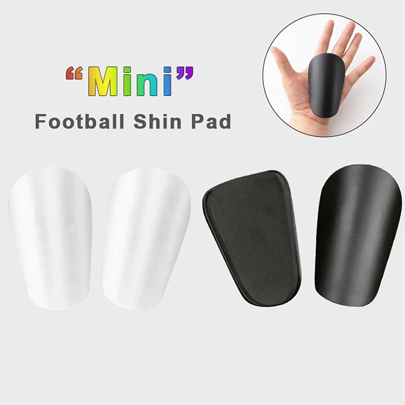 

1 Pair Mini Football Shin Pad Wear-resistant Shock Absorbing Leg Protector Lightweight Portable Soccer Training Shank Board