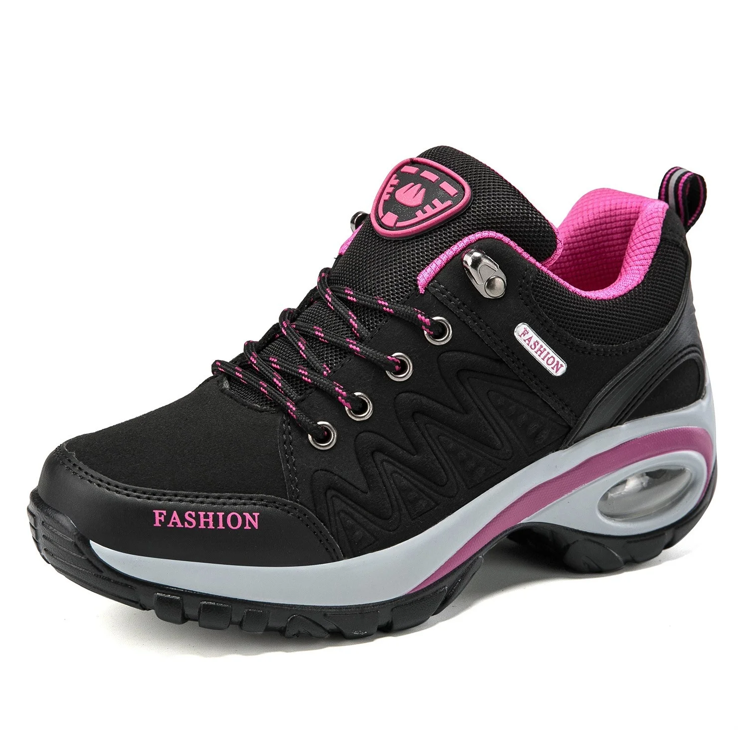 Elegant Women's Platform Sneakers - Designer Luxury Walking & Hiking Shoes