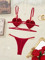 Abby Gold Chain Elegant Thong Set 3