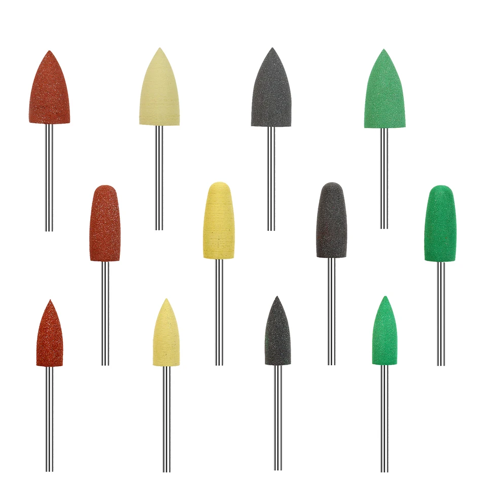 10 Pezzi Di Lucidature In Gomma In Silicone Dentale: Strumento Di