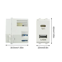 Panneau de chargement de téléphone portable, Module d'alimentation USB, prise 220V, transformateur 5V, 2,1 a, prise de courant USB, adaptateur de commutation 6
