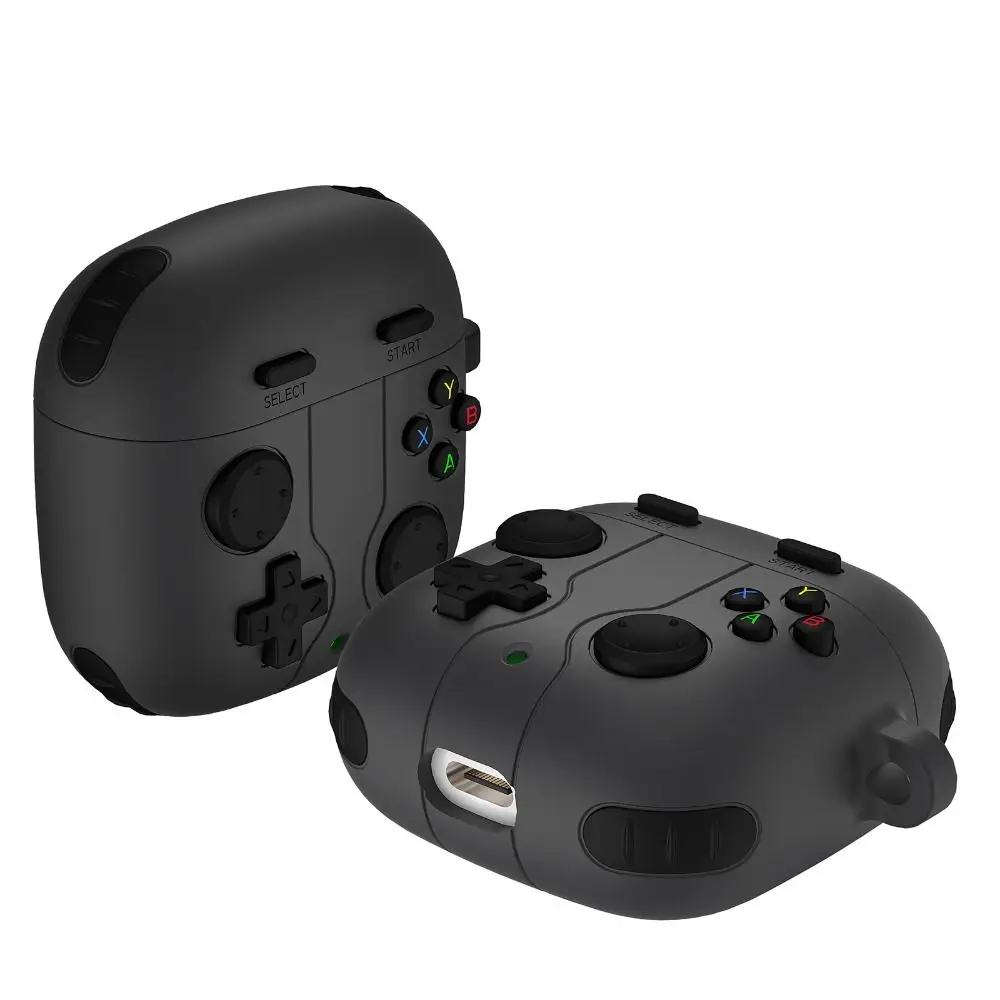 Cartoon Style 3D Silicone Earphone Protective Cover - Dustproof Game Console Design