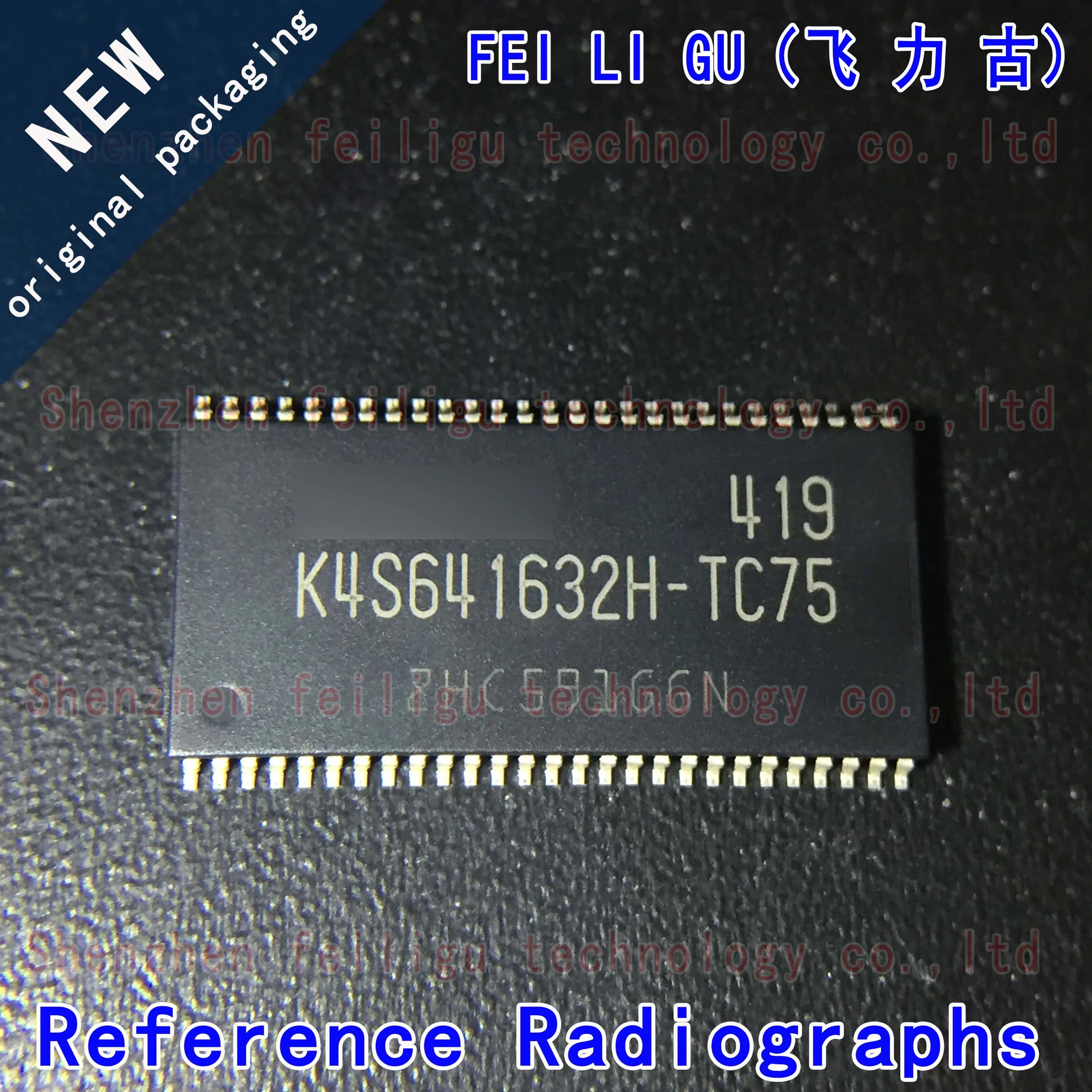 

100% New original K4S641632H-TC75 K4S641632H Package: TSOP54 Dynamic Memory Chip Electronic Components