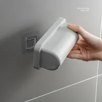 Garbage Bag Storage Box Cling Film Container Wall Mounted Trash Bags Holder Kitchen Plastic Bags Dispenser Bathroom Organization 5