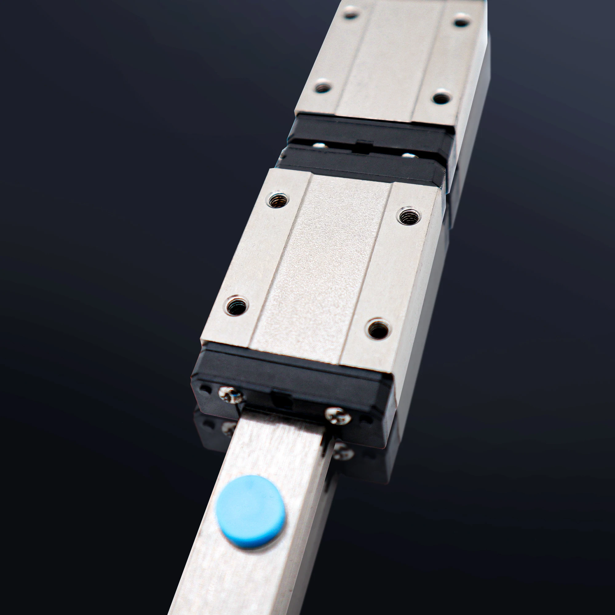 High-Precision Miniature Linear Rail with Dual Blocks – Versatile Slide Track for Automation (100mm to 800mm)