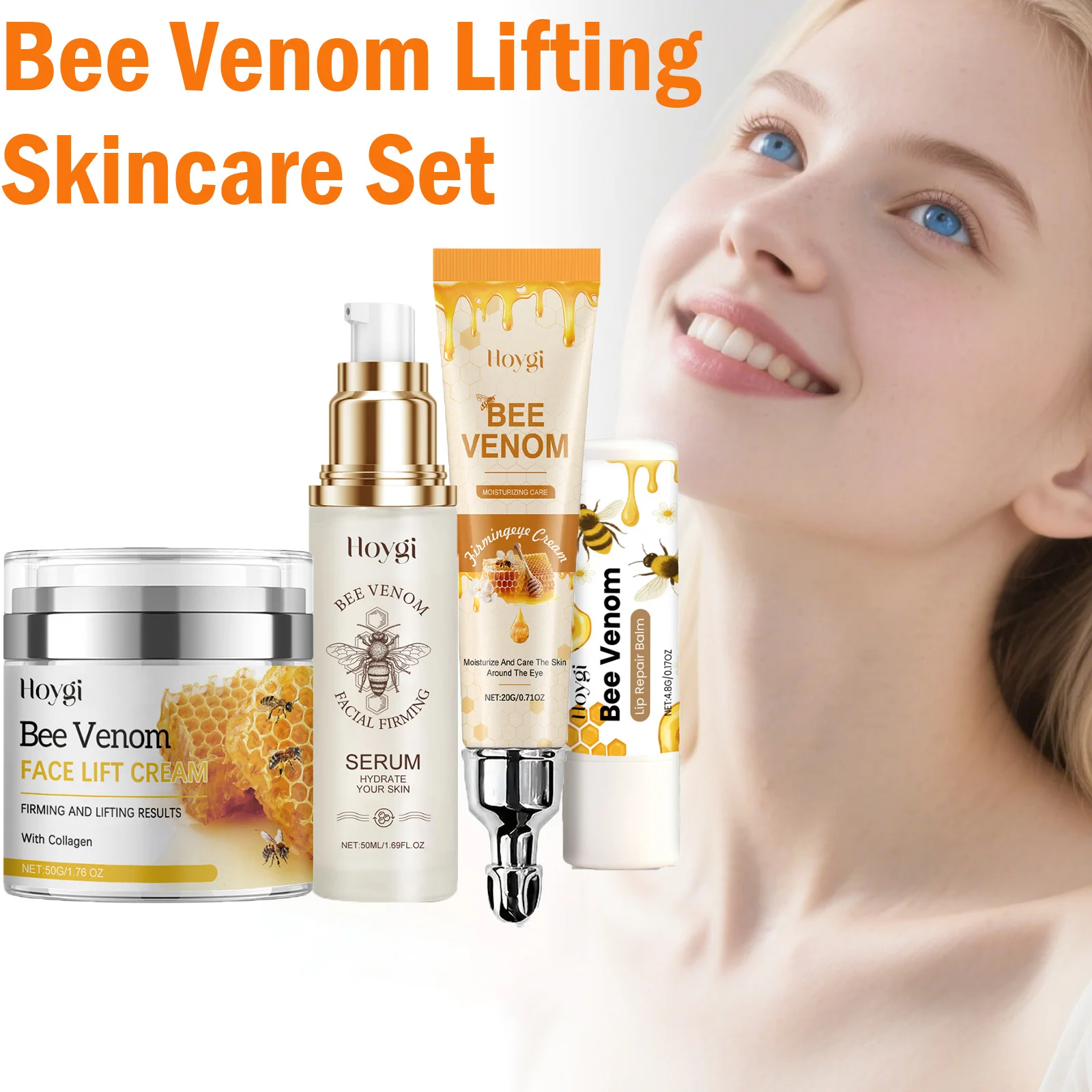 Bee Venom Anti-Aging Skincare Set 1