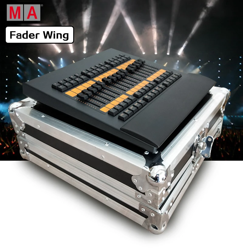 MA 페이더 윙 콘솔 조명 컨트롤러 DMX 512 콘솔 무대 조명 LED 파 이동..