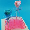 1PC DIY Acrylic 20 Holes With Traces Cake Pop Lollipop Cupcake Display Stand Holder Tower Bases 6