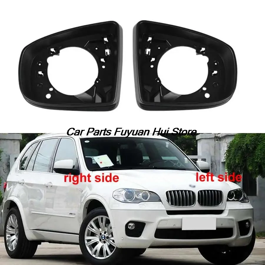 

For BMW X5 E70 X6 E71 2008 2009 2010 2011 2012 Side Mirror Rearview Mirrors Housing Frame Cover Replace Outer Reverse Trim