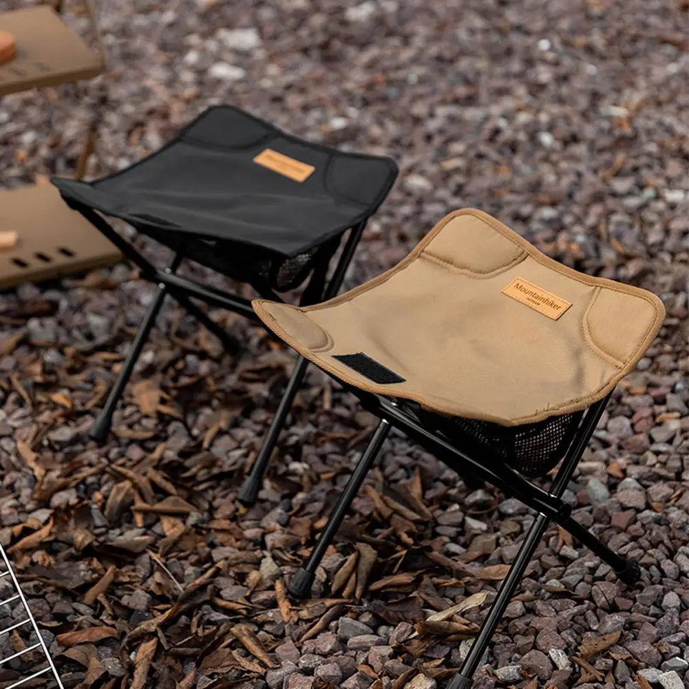 Portable Moon Chair Outdoor Folding Ultralight Aluminum Alloy Camping Beach Chair Maza Fishing Stool