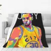Stephen Curry Blanket Fleece Breathable Sofa Throw Blankets For Couch Bedding Outdoor Throws Bedspread Quilt 1