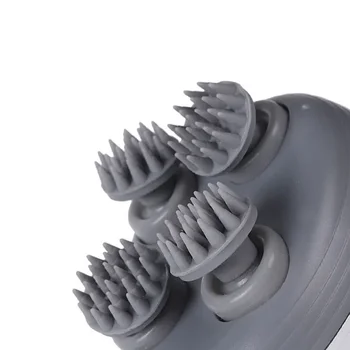 الكهربائية فروة الرأس مدلك العلاج بالضوء الأحمر ضد الإجهاد الاسترخاء تدليك الجسم إزالة توتر العضلات التعب أداة تدليك - Image 4