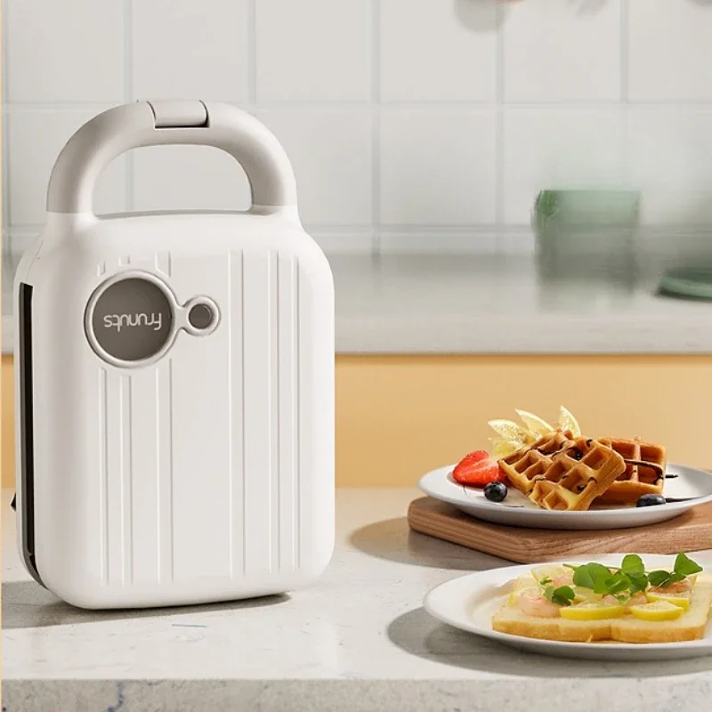 Creative and Beautiful Sandwich Breakfast Machine Constant Temperature Heating Household Multifunctional Waffle Bread Machine