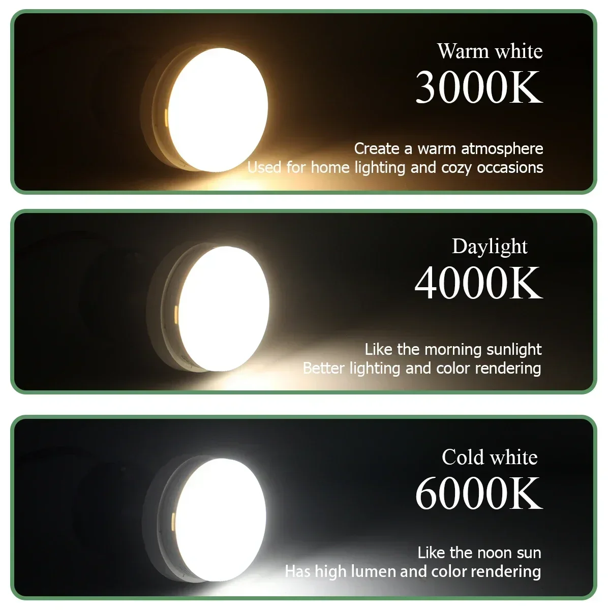 LED Spotlight 2PCS GX53 LED Bulb AC85-265V 100lm/W 120degree High Power Day Light Source