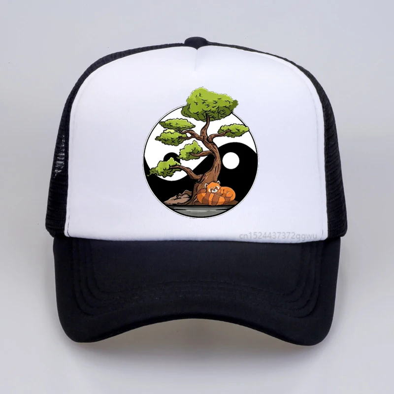 

Yin Yang Bonsai Tao Taoism Spiritual Zen Meditate men women hat Cool Summer Golf Dad Baseball Cap Hip Hop Mesh Trucker Hat