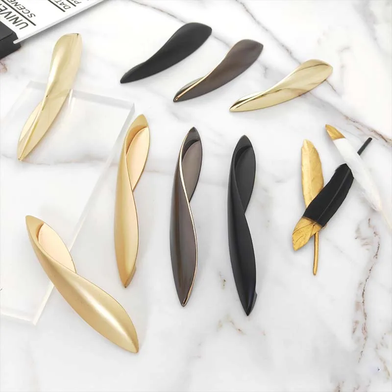 

Modern Minimalist European Handle Wardrobe Door Drawer Handle Accessories Furniture Hardware Handles Dressers for Bedroom Drawer