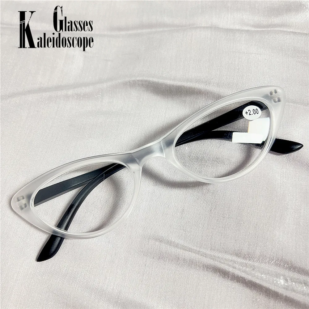 Cat Eye Reading Glasses Women Small Frame Presbyopia