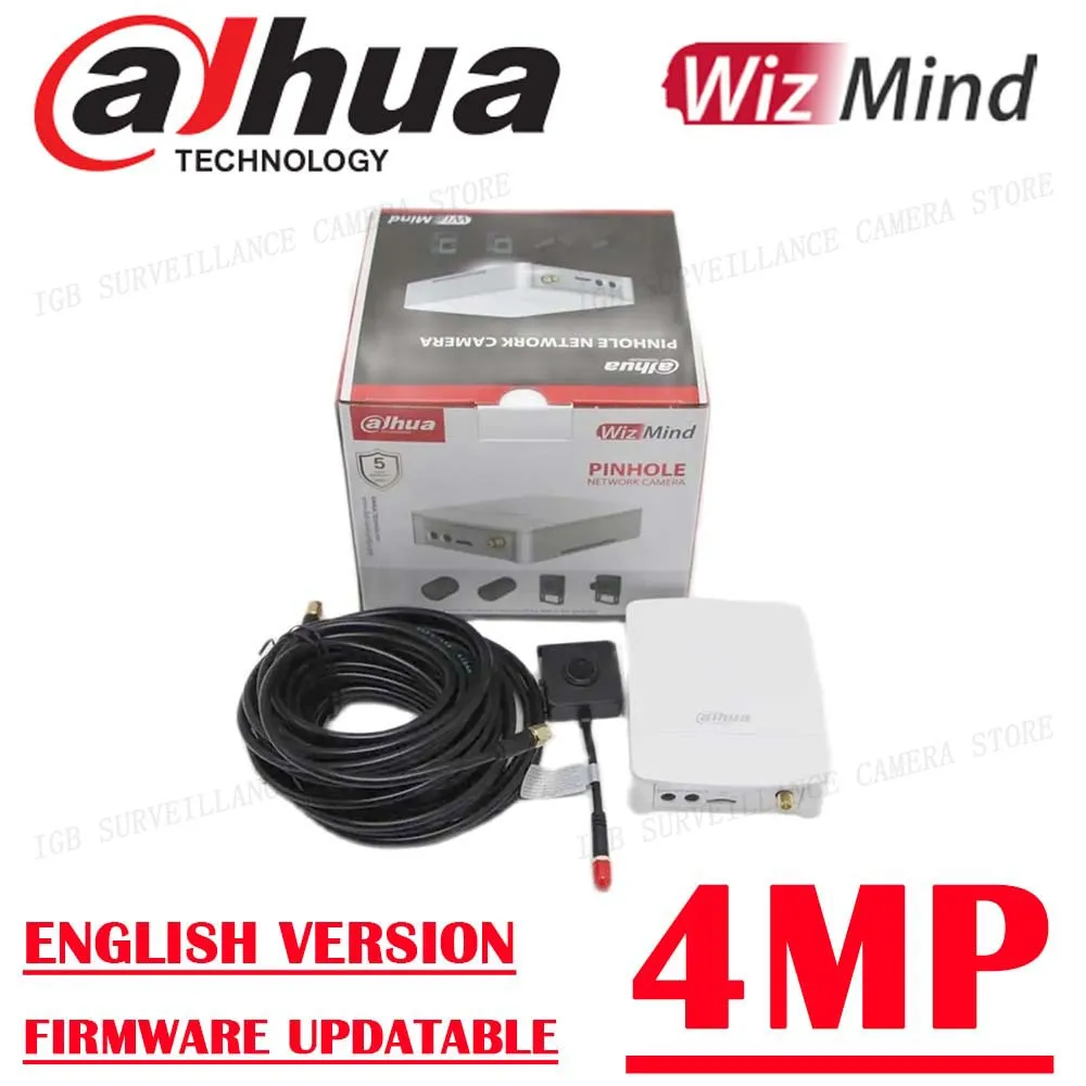

Dahua оригинальная международная версия Φ 4MP Скрытая сетевая камера WizMind-комплект