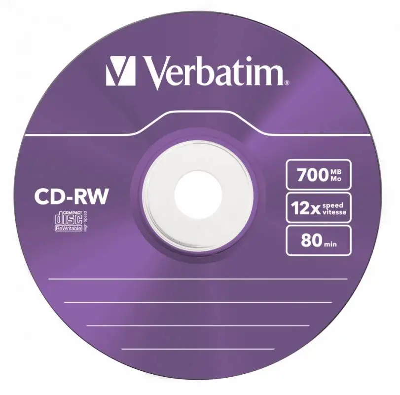 Verbatim CD-RW Colour 12x