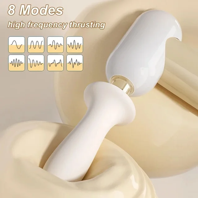 Consolador de empuje, vibrador, Mini máquina de pistola Sexy.
