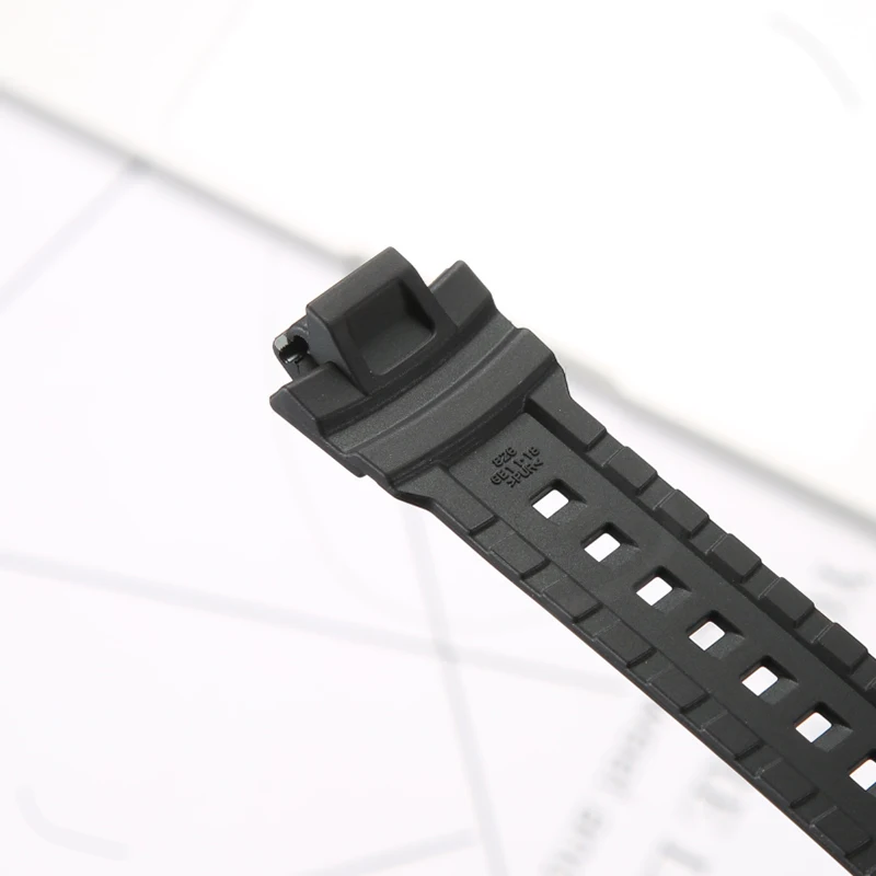 Men's Sports Waterproof Resin Watchband Strap