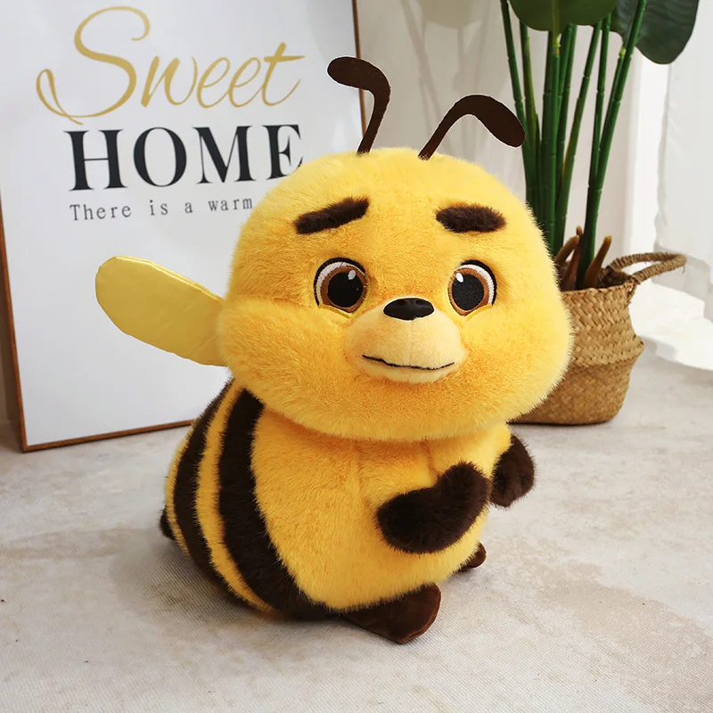 honeybee　ぬいぐるみ Honey Bee Stuffed Animal– Odin Parker