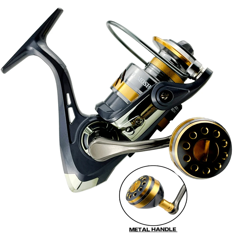 

KS2000 3000 4000 5000 6000 7000 Spining Fishing Reels 12Kg Max Power Fish Line Wheel Spinning Fishing Coil Long Cast Surf Reel