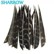 

50Pcs Arrow Turkey Feathers Fletches 5" Natural Arrow Fletching Vanes Right Wing Arrow DIY Archery Shooting Hunting Accessories