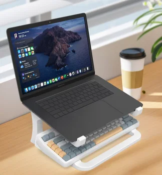 Supporto per laptop – Supporto portatile adatto per MacBook, PC e tablet – Robusto e durevole