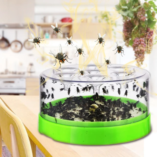 Automatic Flycatcher USB Rechargeable Fly Trap Electric Pest Catcher Indoor  Outdoor Insect Killers for Kitchen Home Garden Traps - AliExpress