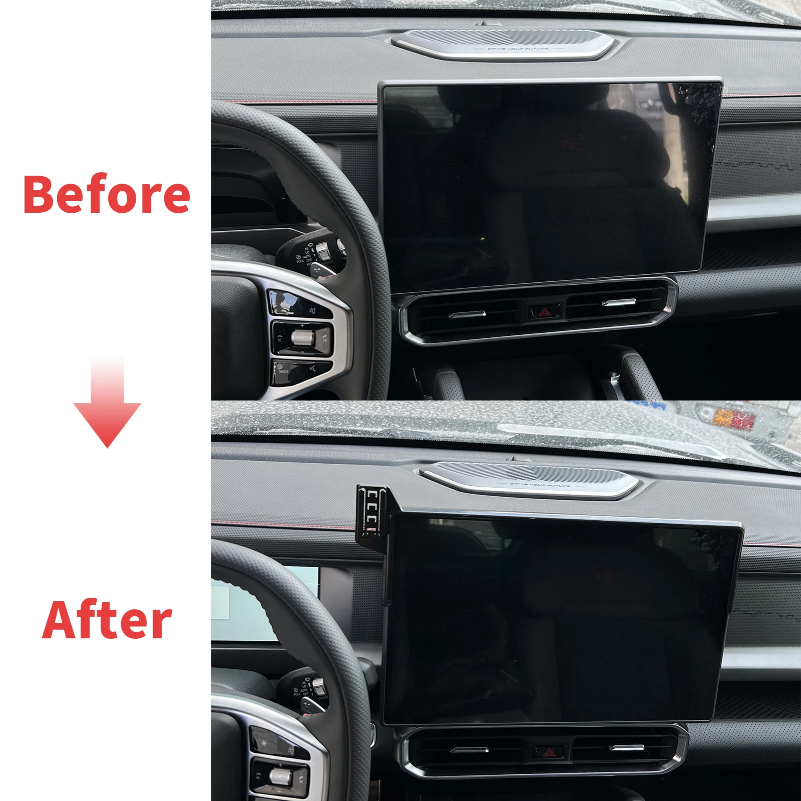Car Mobile Phone Holder for Jetour T2 Traveller GPS Bracket Navigation Stand Auto Accessories