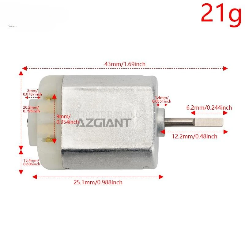 FS140-KD-12260 리어 비전 미러 접이식 모듈 코어 모터 카본 브러시, 스바루 레거시 아웃백 BRZ용 마이크로, 12V, 12000RPM