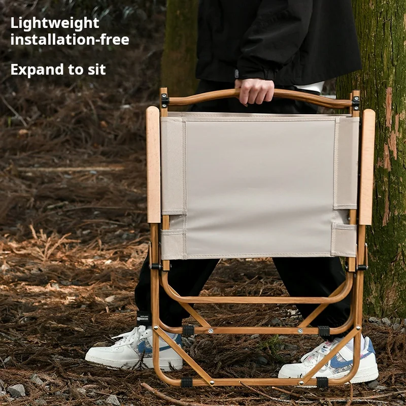 Outdoor Folding Chair Kemet Chair Camping Picnic Table Fishing Leisure Portable Stall Aluminum Alloy Stool
