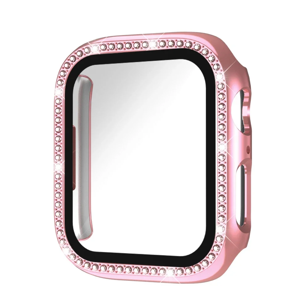 Luxury Bling Bumper Protector with Diamond Glass Cover