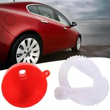 

2 In 1 Plastic Water Tank Funnel Fuel Gasoline Funnel Flexible For Car Motorcycle Truck Auto Accessories I2D6