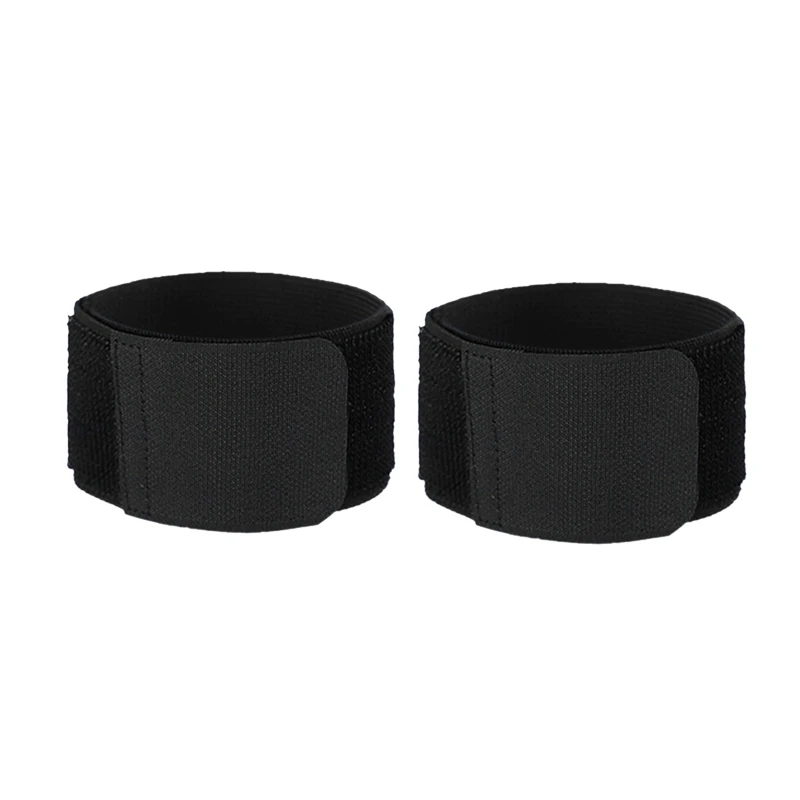 

1 Pair Soccer Shin Guard Stay Fixed Bandage Tape Shin Pads Prevent Drop Off Adjustable Elastic Sports Bandage,Black