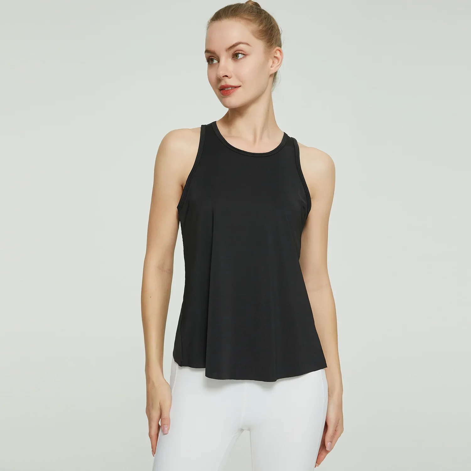 Women Yoga Tank Tops Seamless Sports Shirts