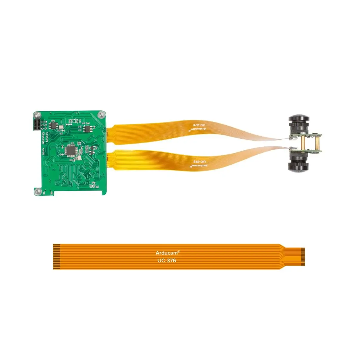 

Arducam 8MP Synchronized Stereo Camera Bundle Kit for Raspberry Pi With Fisheye Lens Pivariety
