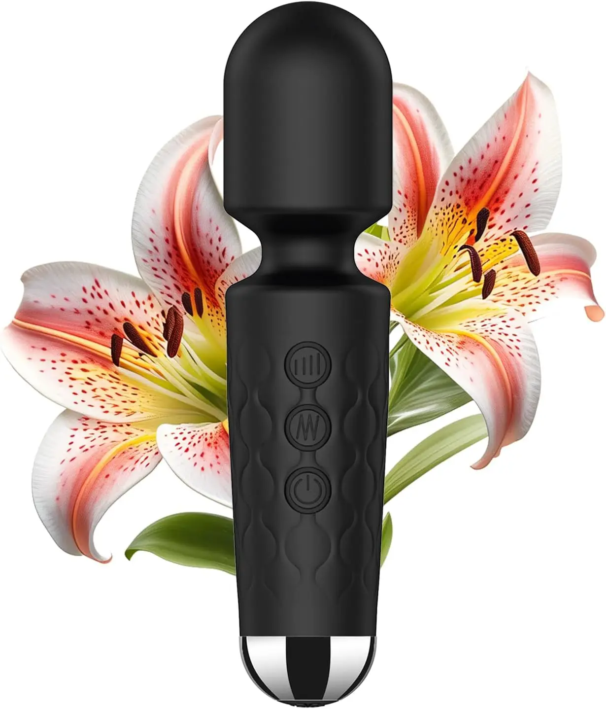 AV Vibrator Wand Personal Massager Clit Stimulator Sex Toy for Women 20 Patterns 8 Speeds Rechargeable Mini Vibrators Adult Toys